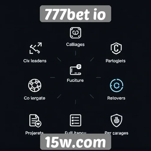Visão geral das funcionalidades do site 777bet io